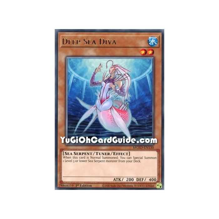Deep Sea Diva (Rare) – Maximum Gold El Dorado | Carta YUGIOH en México