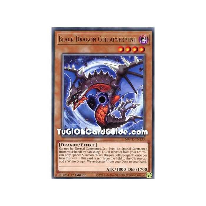 Black Dragon Collapserpent (Rare) – Maximum Gold El Dorado | Carta YUGIOH en México