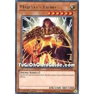 Majesty’s Fiend (Rare) – Maximum Gold El Dorado | Carta YUGIOH en México