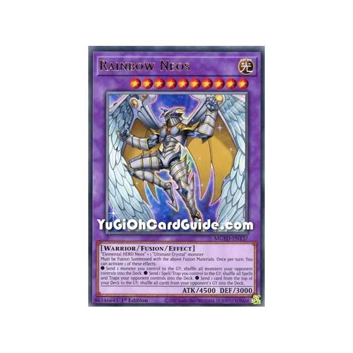 Rainbow Neos (Rare) – Maximum Gold El Dorado | Carta YUGIOH en México