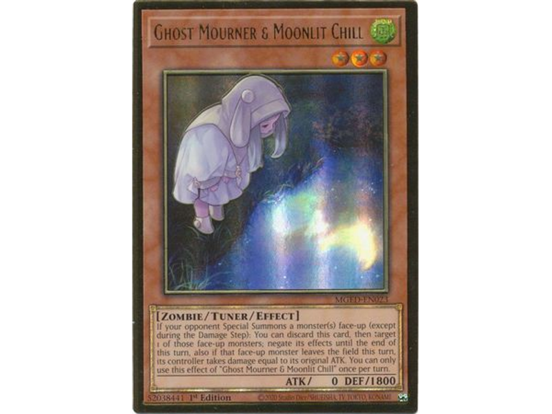 Ghost Mourner & Moonlit Chill - Alternate Art (Premium Gold Rare) – Maximum Gold El Dorado | Carta YUGIOH en México