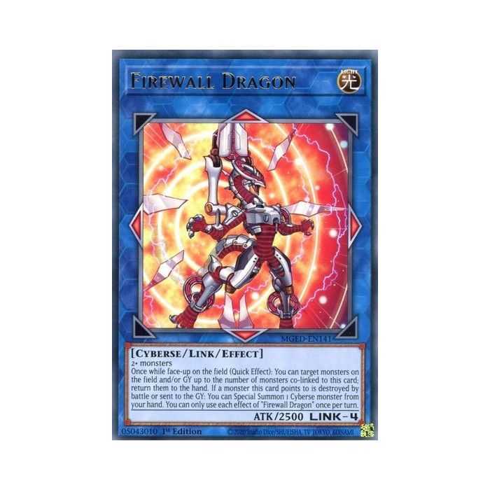 Firewall Dragon - Red Alternate Art (Rare) – Maximum Gold El Dorado | Carta YUGIOH en México