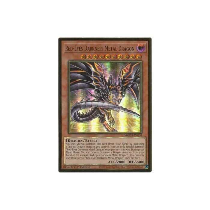 Red-Eyes Darkness Metal Dragon - Alternate Art (Premium Gold Rare) – Maximum Gold El Dorado | Carta YUGIOH en México