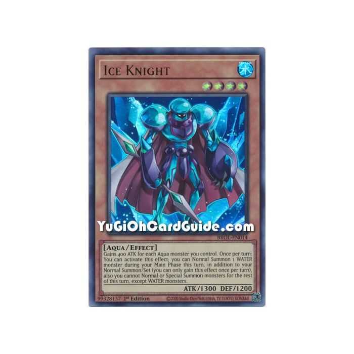 Ice Knight (Ultra Rare) – Brothers of Legend | Carta YUGIOH en México