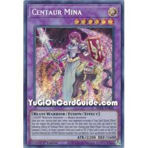 Centaur Mina (Secret Rare) – Brothers of Legend | Carta YUGIOH en México