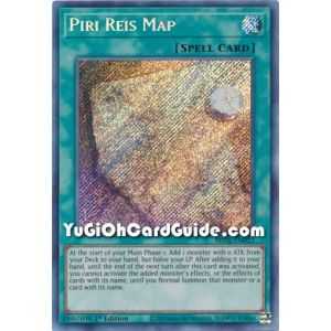 Piri Reis Map  (Secret Rare) – Brothers of Legend | Carta YUGIOH en México