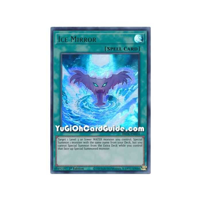 Ice Mirror (Ultra Rare) – Brothers of Legend | Carta YUGIOH en México