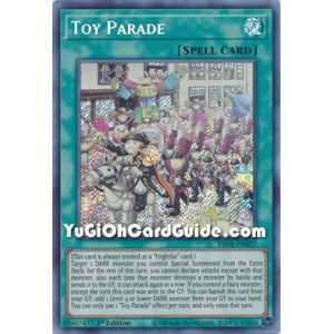 Toy Parade (Secret Rare) – Brothers of Legend | Carta YUGIOH en México