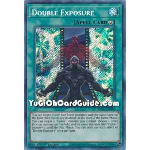 Double Exposure (Secret Rare) – Brothers of Legend | Carta YUGIOH en México