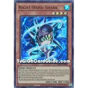 Right-Hand Shark (Ultra Rare) – Brothers of Legend | Carta YUGIOH en México