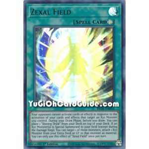 Zexal Field (Ultra Rare) – Brothers of Legend | Carta YUGIOH en México