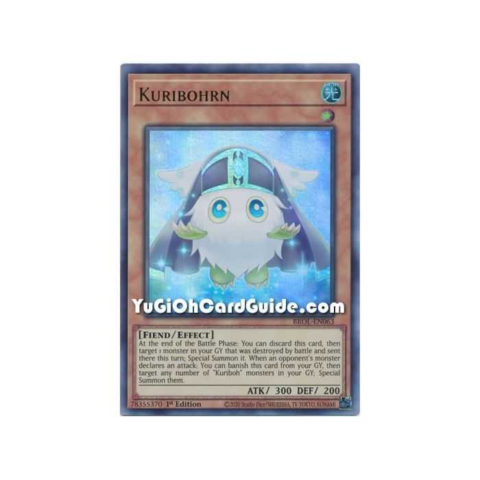 Kuribohrn (Ultra Rare) – Brothers of Legend | Carta YUGIOH en México