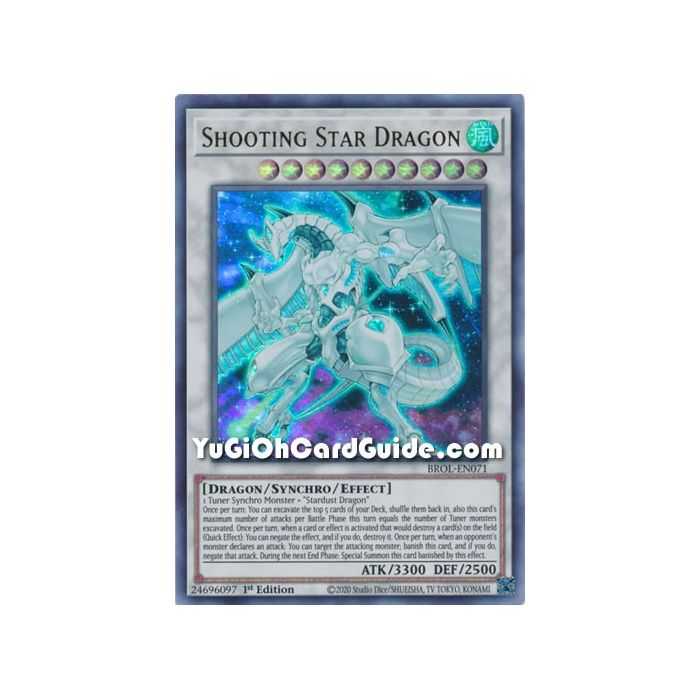 Shooting Star Dragon (Ultra Rare) – Brothers of Legend | Carta YUGIOH en México