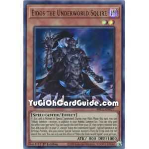 Eidos the Underworld Squire (Ultra Rare) – Brothers of Legend | Carta YUGIOH en México