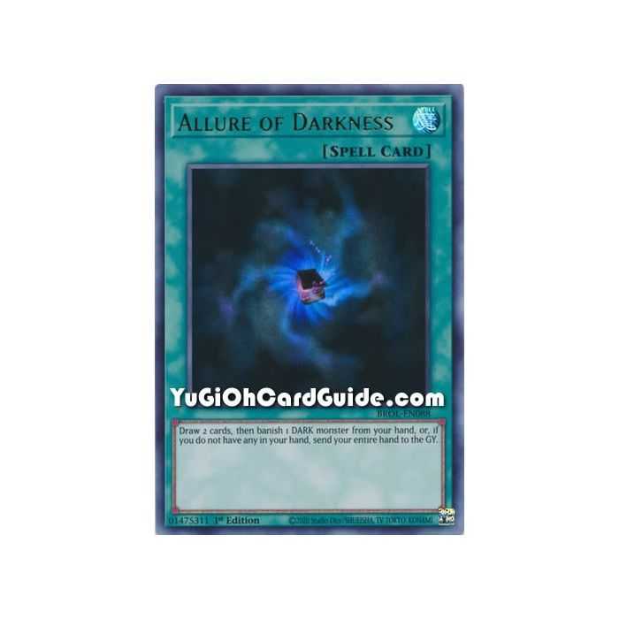 Allure of Darkness (Ultra Rare) – Brothers of Legend | Carta YUGIOH en México
