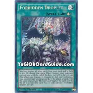 Forbidden Droplet (Secret Rare) – Brothers of Legend | Carta YUGIOH en México