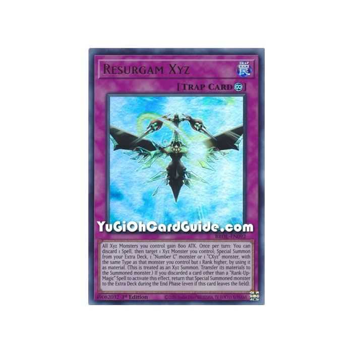 Resurgan Xyz (Ultra Rare) – Brothers of Legend | Carta YUGIOH en México