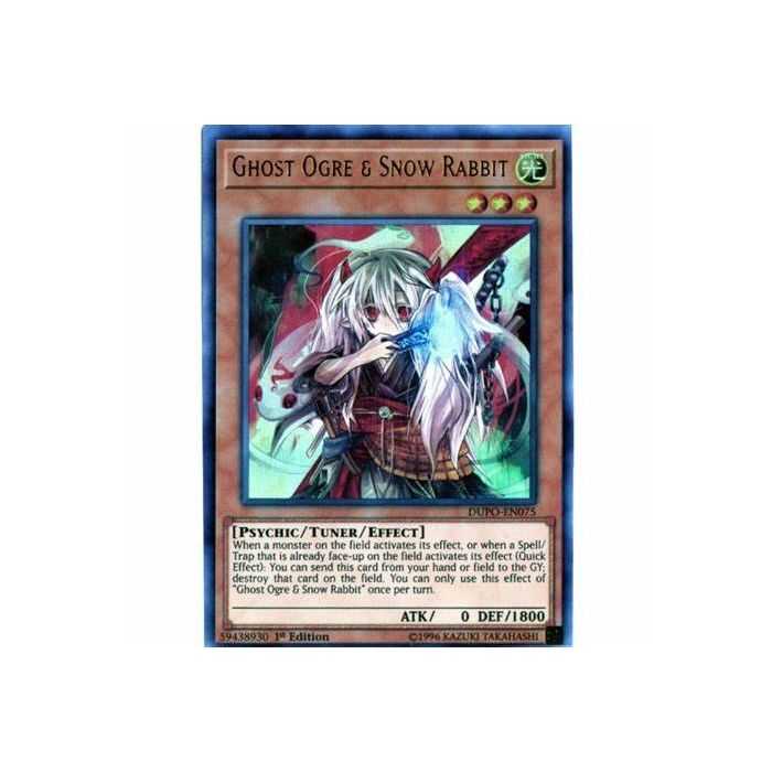 Ghost Ogre & Snow Rabbit (Ultra Rare) – Duel Power | Carta YUGIOH en México