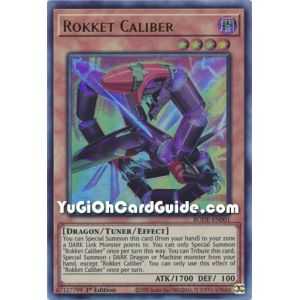 Rokket Caliber (Ultra Rare) – Burst of Destiny | Carta YUGIOH en México