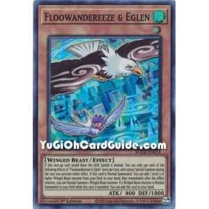 Floowandereeze & Eglen (Super Rare) – Burst of Destiny | Carta YUGIOH en México