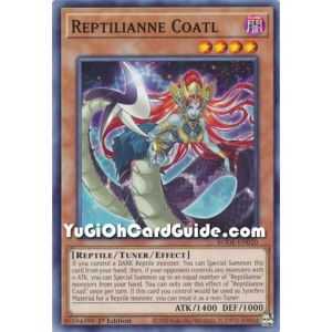 Reptilianne Coatl (Common) – Burst of Destiny | Carta YUGIOH en México