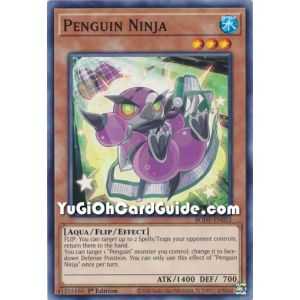 Penguin Ninja (Common) – Burst of Destiny | Carta YUGIOH en México