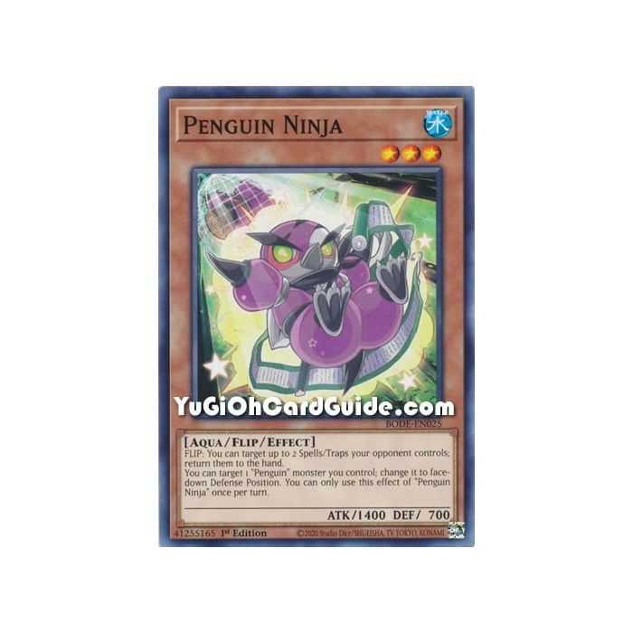 Penguin Ninja (Common) – Burst of Destiny | Carta YUGIOH en México