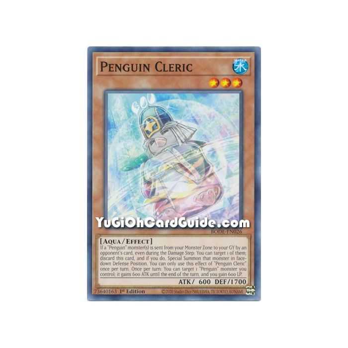 Penguin Cleric (Common) – Burst of Destiny | Carta YUGIOH en México