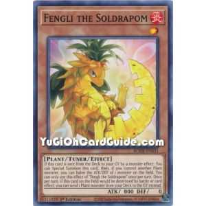 Fengli the Soldrapom (Common) – Burst of Destiny | Carta YUGIOH en México