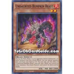 Undaunted Bumpkin Beast (Common) – Burst of Destiny | Carta YUGIOH en México