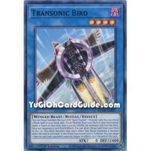 Transonic Bird (Common) – Burst of Destiny | Carta YUGIOH en México