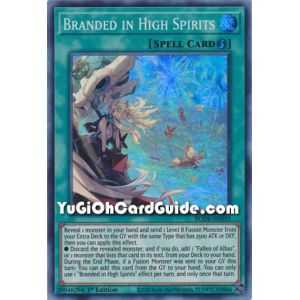 Branded in High Spirits (Super Rare) – Burst of Destiny | Carta YUGIOH en México