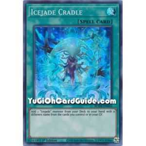 Icejade Cradle (Super Rare) – Burst of Destiny | Carta YUGIOH en México