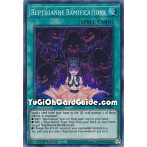 Reptilianne Ramifications (Super Rare) – Burst of Destiny | Carta YUGIOH en México