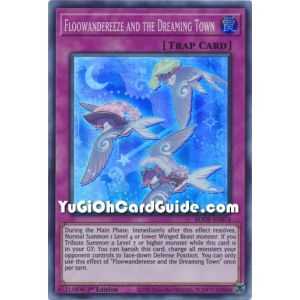 Floowandereeze and  the Dreaming Town (Super Rare) – Burst of Destiny | Carta YUGIOH en México
