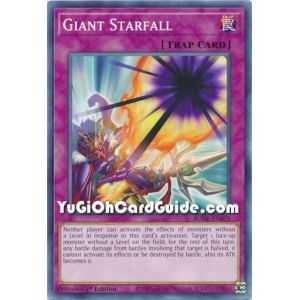 Giant Starfall (Common) – Burst of Destiny | Carta YUGIOH en México