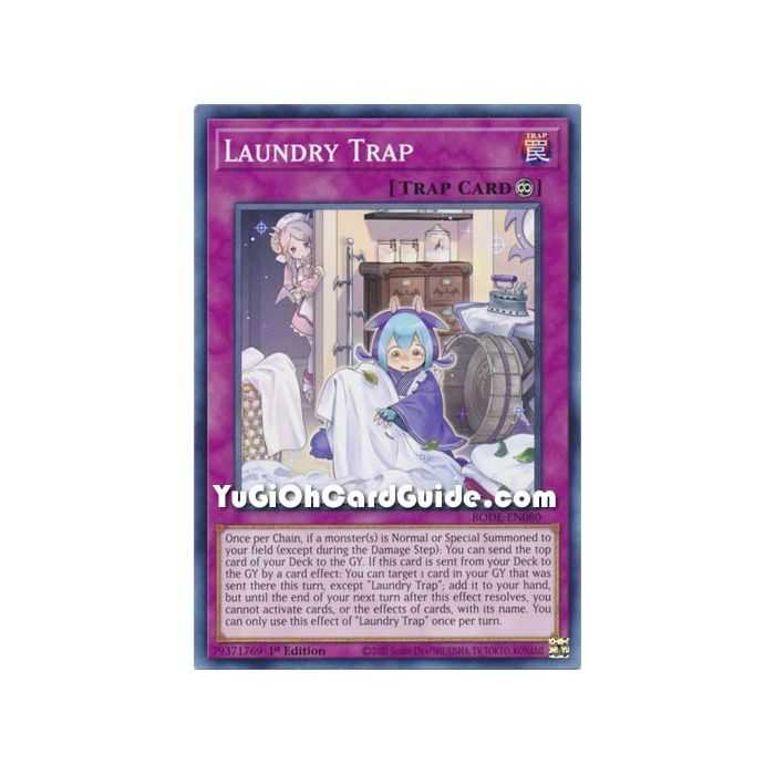 Laundry Trap (Common) – Burst of Destiny | Carta YUGIOH en México