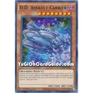 D.D. Assault Carrier (Common) – Burst of Destiny | Carta YUGIOH en México