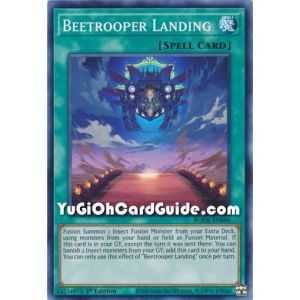 Beetrooper Landing (Common) – Burst of Destiny | Carta YUGIOH en México