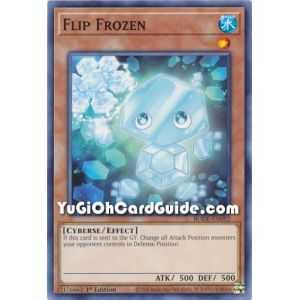 Flip Frozen (Common) – Burst of Destiny | Carta YUGIOH en México