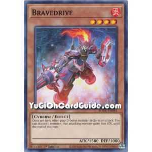 Bravedrive (Common) – Burst of Destiny | Carta YUGIOH en México
