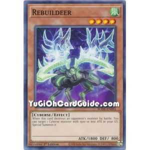 Rebuildeer (Common) – Burst of Destiny | Carta YUGIOH en México