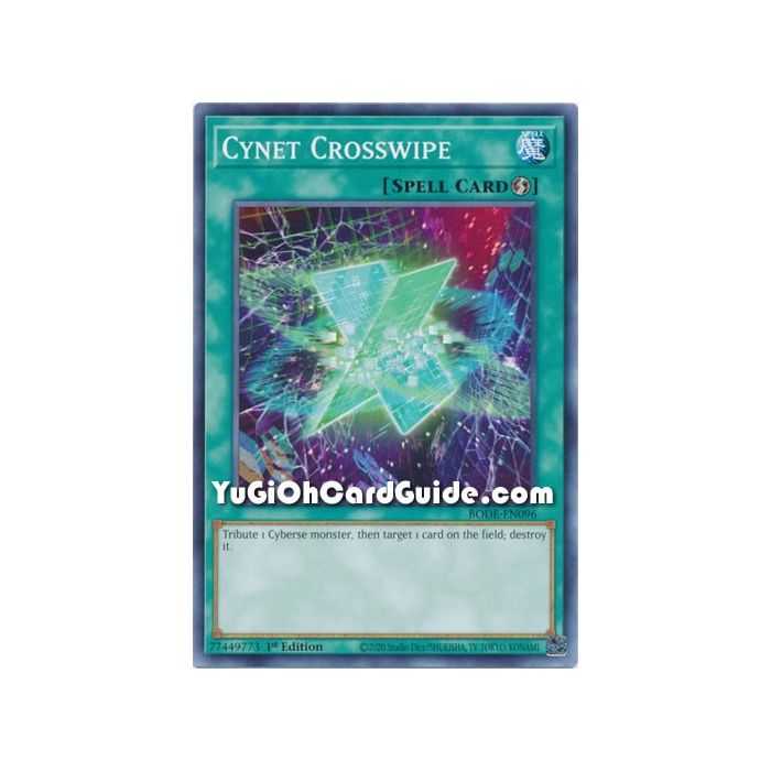 Cynet Crooswipe (Common) – Burst of Destiny | Carta YUGIOH en México