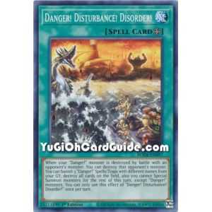 Danger! Disturbance! Disorder! (Common) – Burst of Destiny | Carta YUGIOH en México