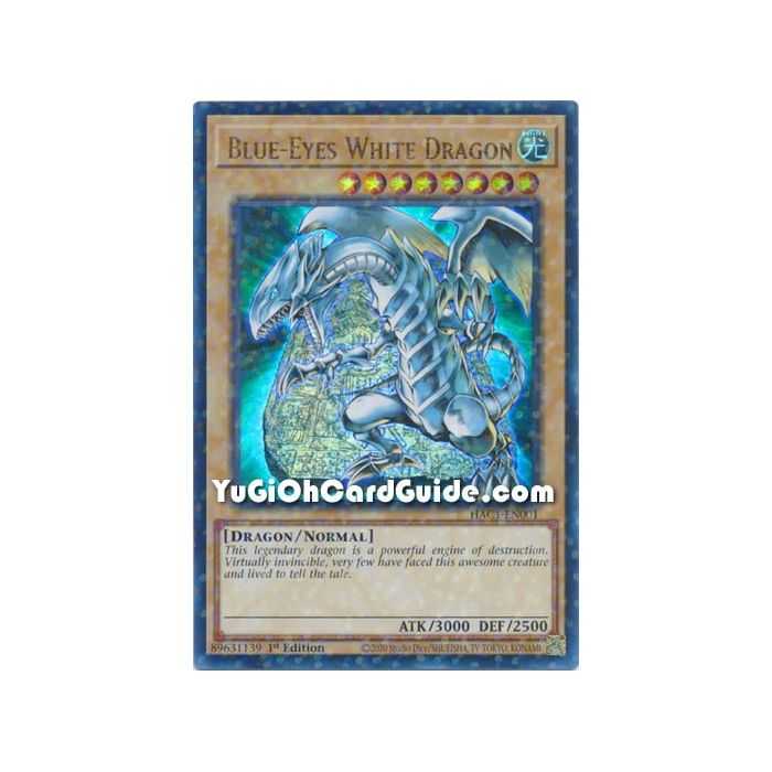 Blue-Eyes White Dragon (Ultra Rare/Duel Terminal) – Hidden Arsenal Chapter 1 | Carta YUGIOH en México