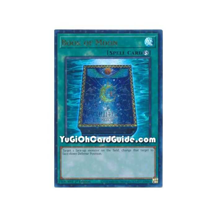 Book of Moon (Ultra Rare/Duel Terminal) – Hidden Arsenal Chapter 1 | Carta YUGIOH en México