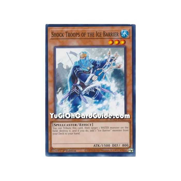 Shock Troops of the Ice Barrier (Common) – Hidden Arsenal Chapter 1 | Carta YUGIOH en México