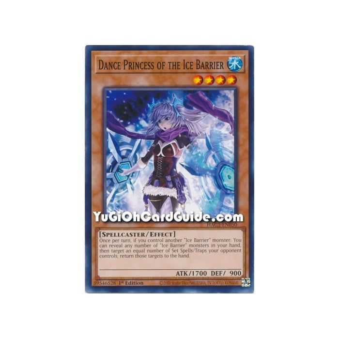 Dance Princess of the Ice Barrier (Common) – Hidden Arsenal Chapter 1 | Carta YUGIOH en México