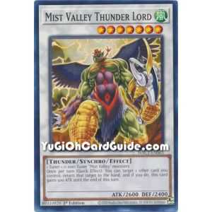 Mist Valley Thunder Lord (Common) – Hidden Arsenal Chapter 1 | Carta YUGIOH en México