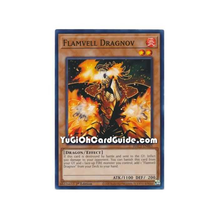 Flamvell Dragnov (Common) – Hidden Arsenal Chapter 1 | Carta YUGIOH en México